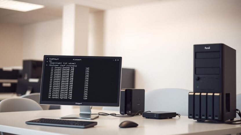 So listet man alle Laufwerke mit DiskPart auf