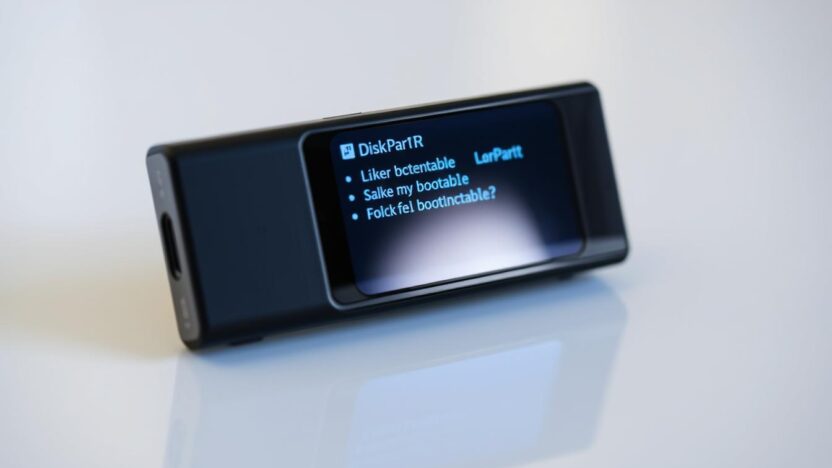 USB-Stick mit DiskPart bootfähig machen