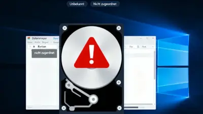 Datentraeger nicht initialisiert Fehler in Windows Datentraegerverwaltung beheben
