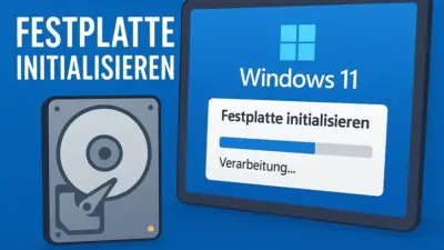 Festplatte initialisieren Windows 11 MBR oder GPT auswaehlen in der Datentraegerverwaltung