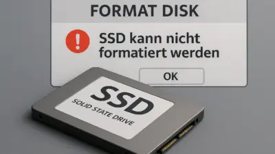 SSD kann nicht formatiert werden