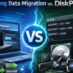 Samsung Data Migration vs. DiskPart