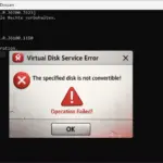 DiskPart Virtual Disk Service Error 9 Lösungen die funktionieren
