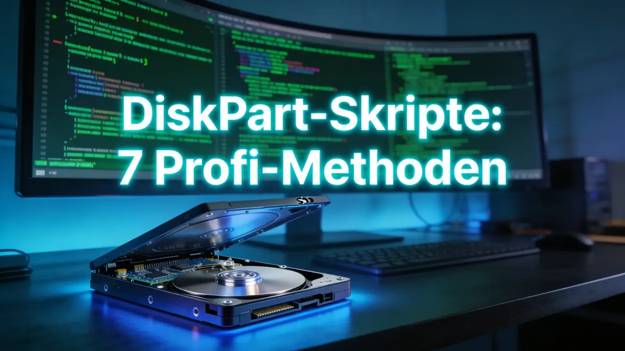 DiskPart Skripte erstellen