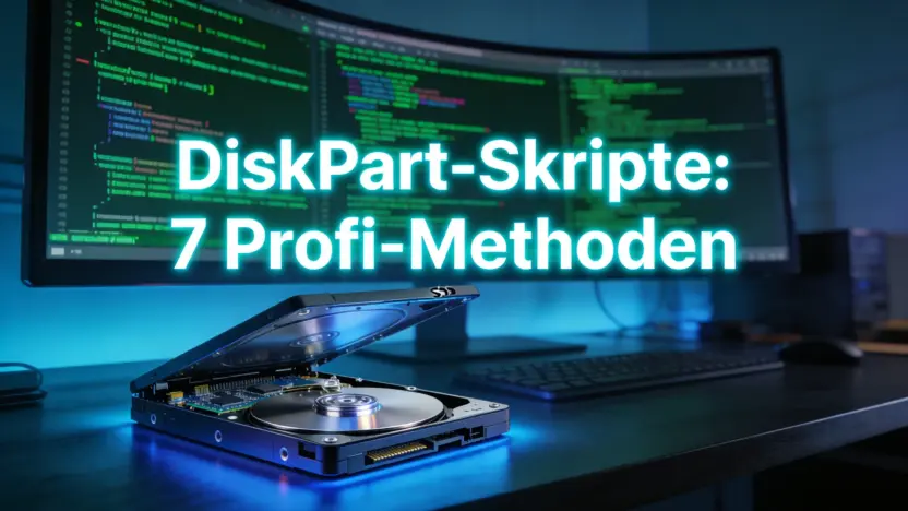 DiskPart Skripte erstellen