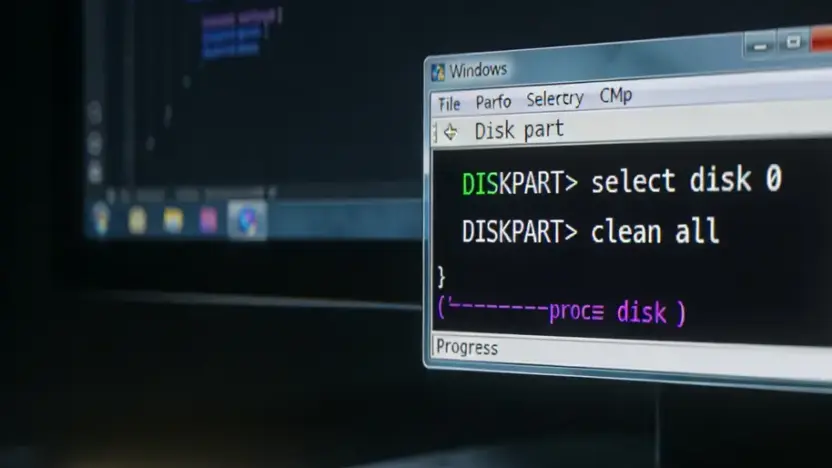Secure Erase mit DiskPart Festplatte sicher löschen