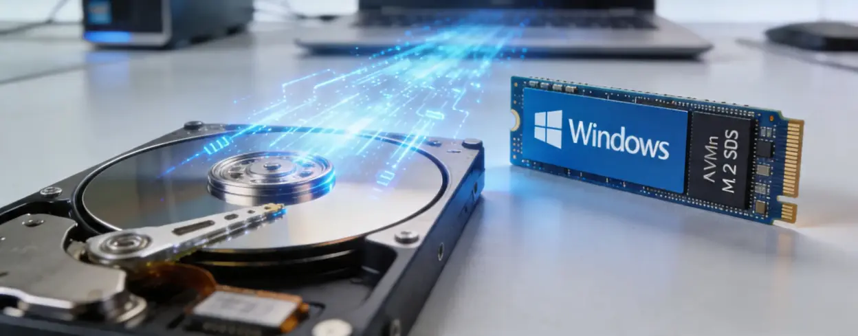 Windows auf neue SSD umziehen