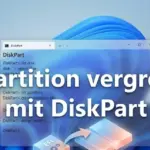 EFI Partition vergrößern mit DiskPart