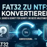 FAT32 zu NTFS konvertieren
