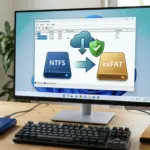 NTFS zu exFAT konvertieren ohne Datenverlust
