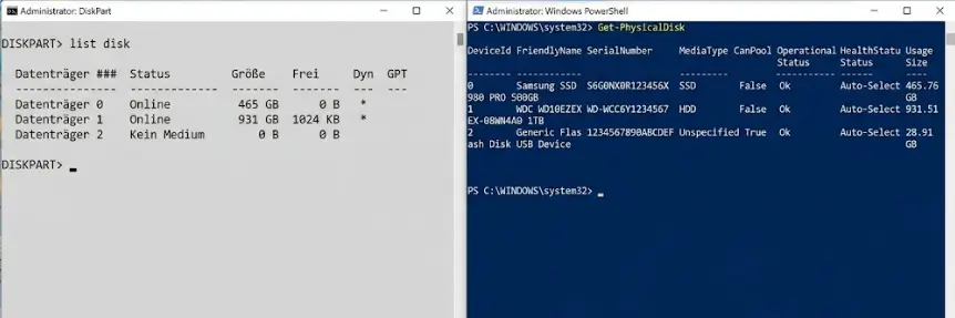 DiskPart vs. PowerShell