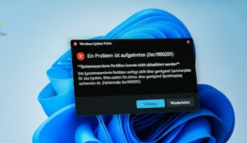 0xc1900201 Windows 11 – Systemreservierte Partition konnte nicht aktualisiert werden: 7 Lösungen 2 Windows 11 Fehler 0xc1900201